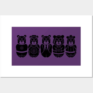 GEEK BEAR SQUAD Posters and Art